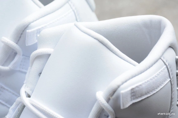 WMNS Metallic Jordan Air White 11 AR0715-100 AR0715-100 Grey SilverVast 0709